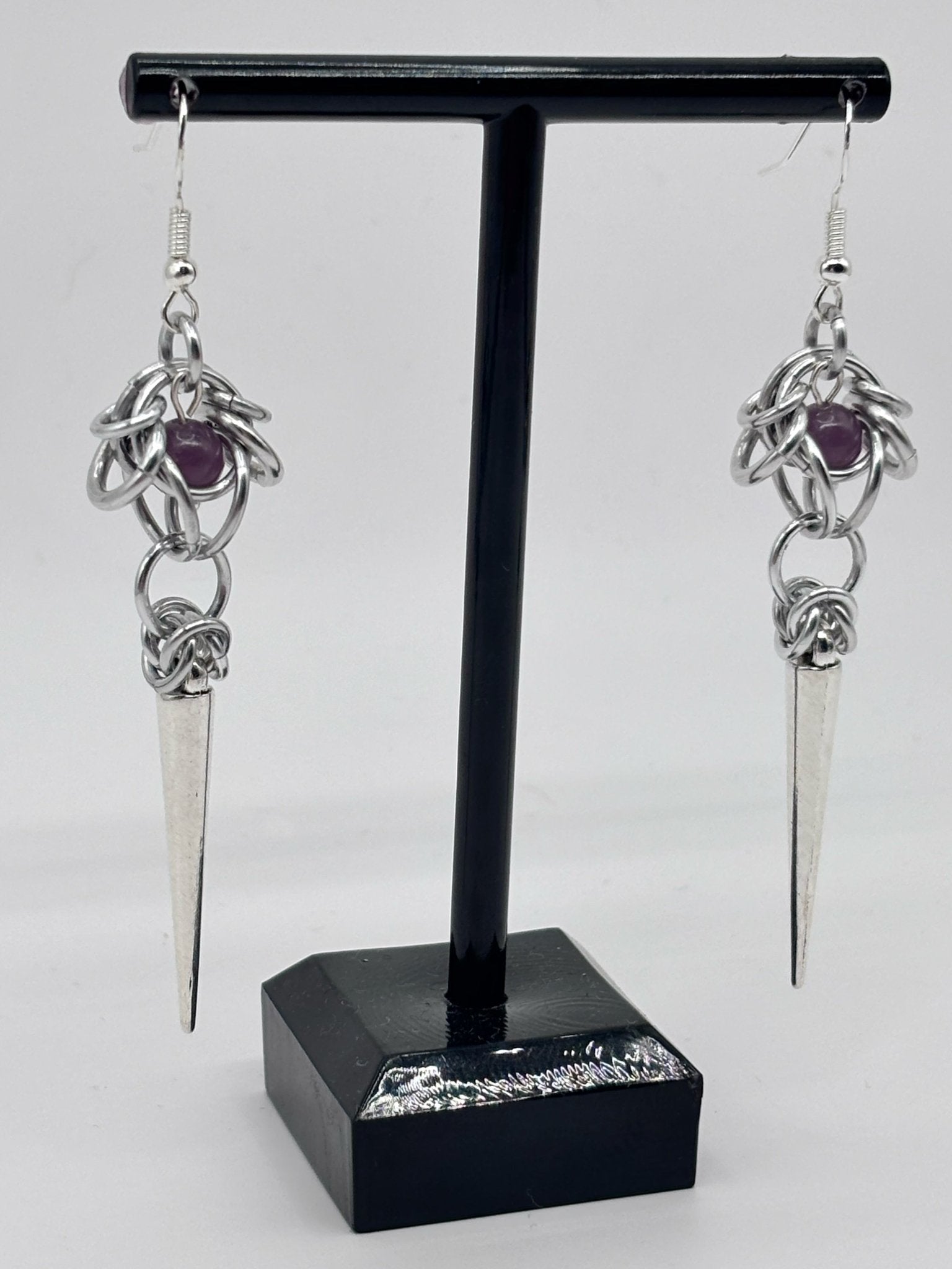 Captive Grape Earrings - Luxxuria Mode