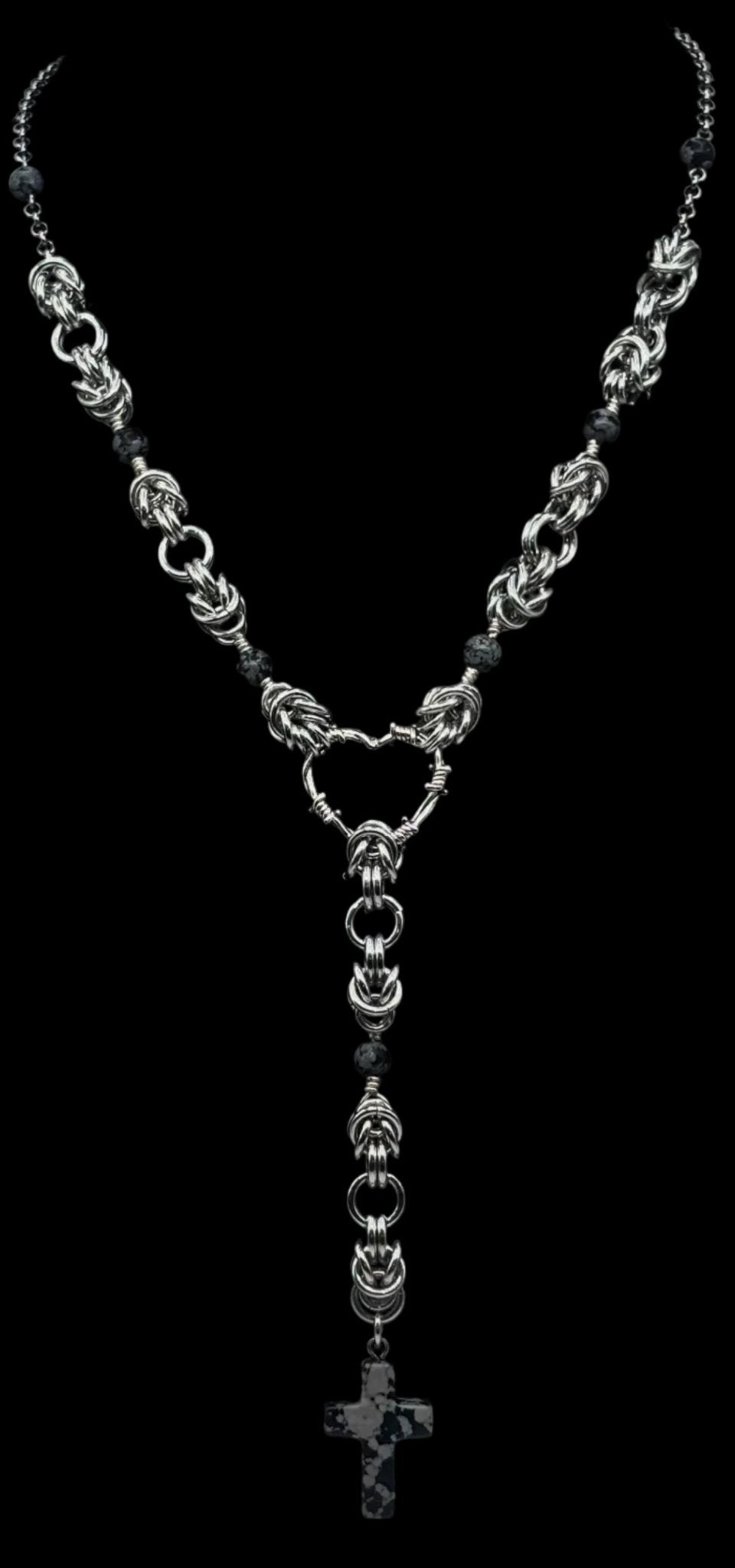 Obsidian Rosary - Luxxuria Mode