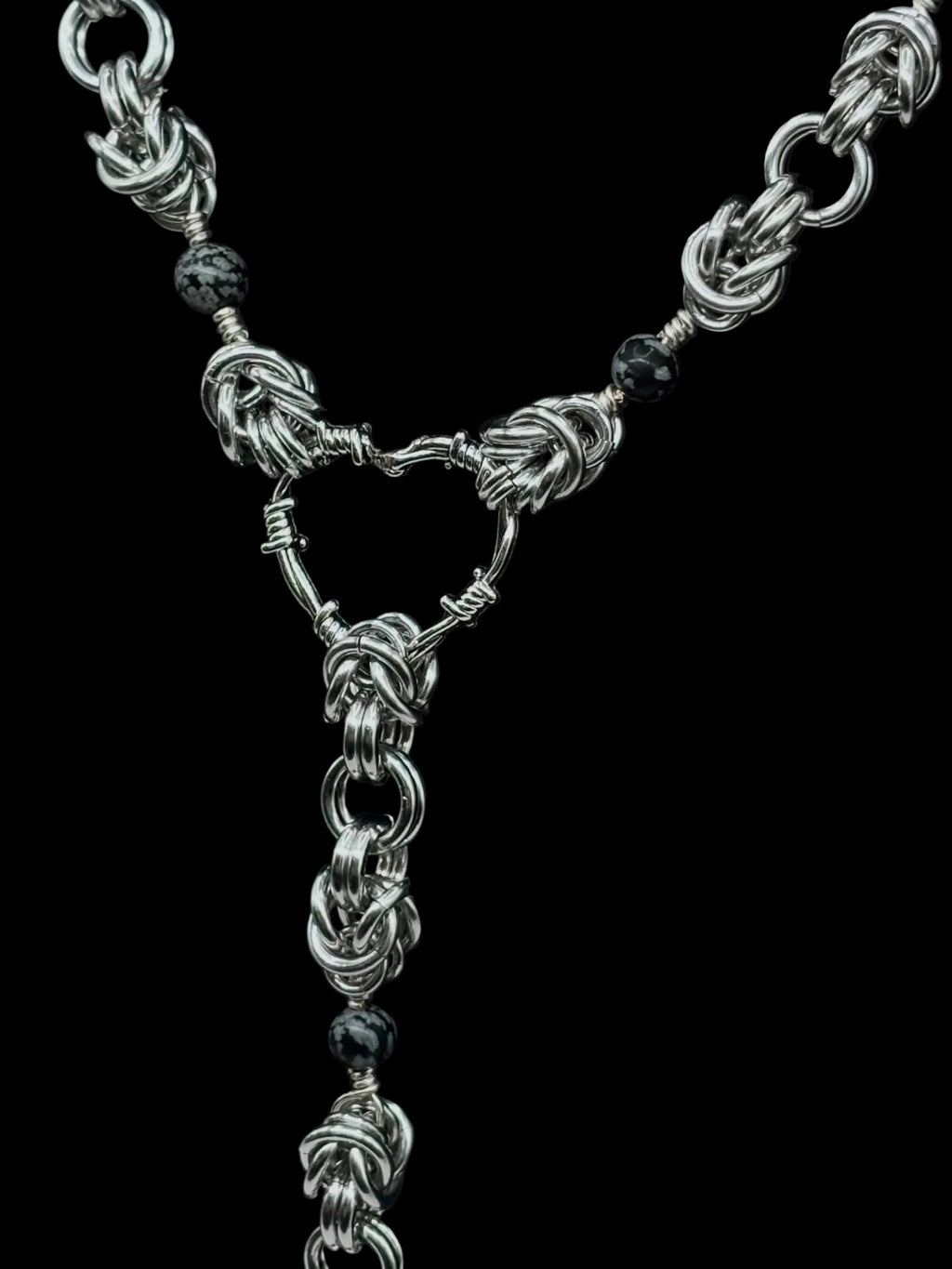 Obsidian Rosary - Luxxuria Mode
