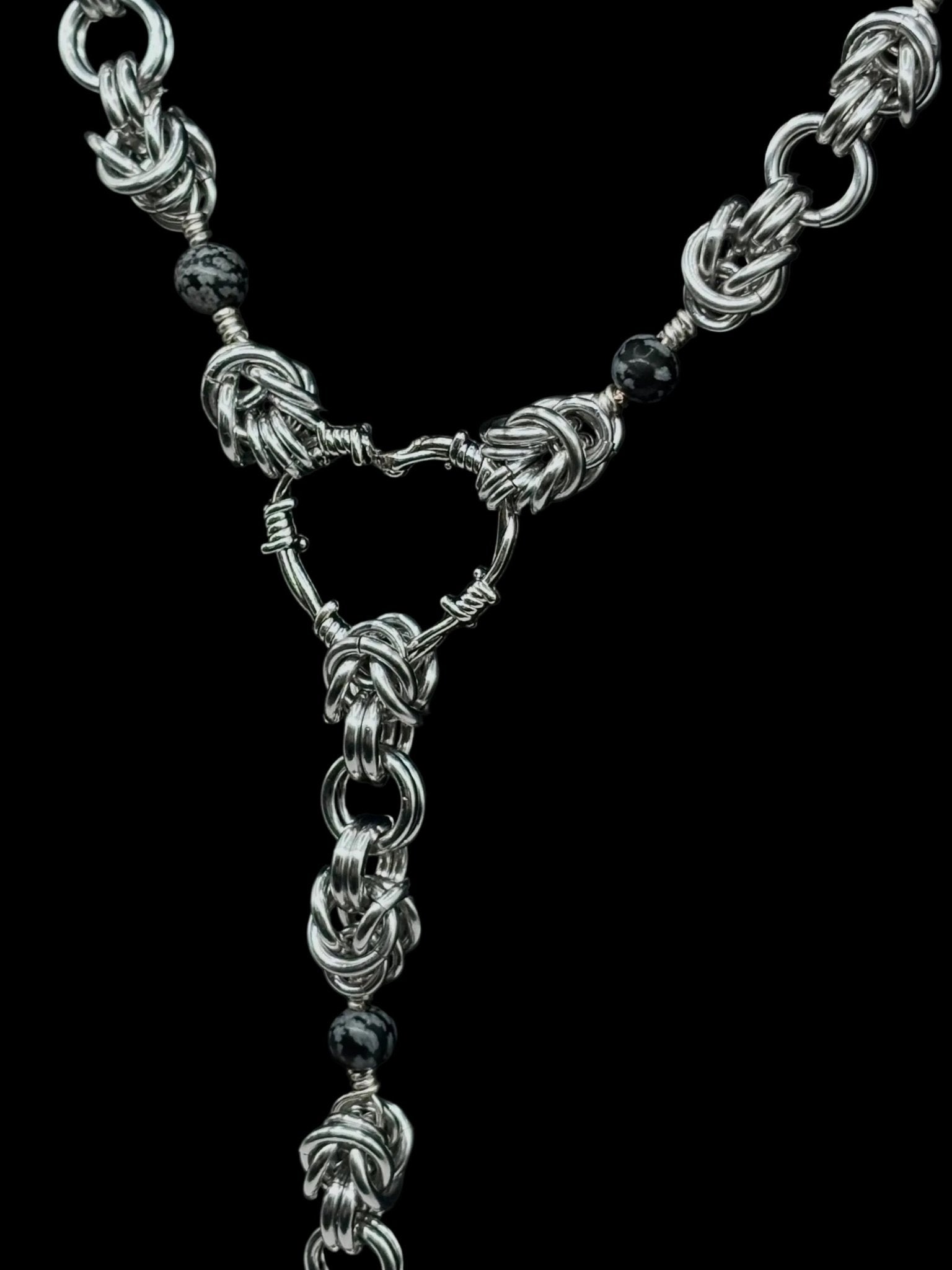 Obsidian Rosary - Luxxuria Mode