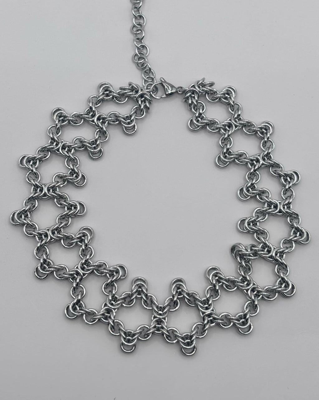 Stitch Star Choker - Luxxuria Mode